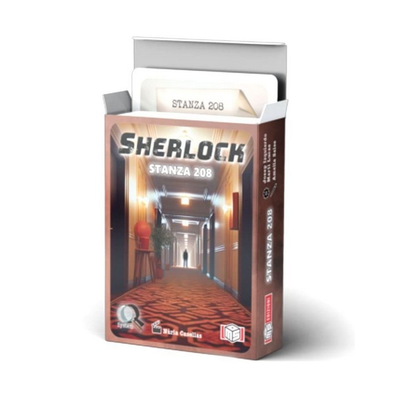 Sherlock - Stanza 208 - gioco da tavolo