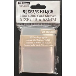 45x68 mm bustine protettive trasparenti Sleeve Kings - 110 bustine (60 microns) SKS8803