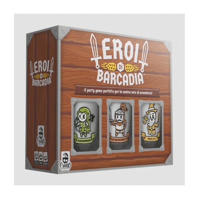 Eroi di Barcadia - gioco da tavolo