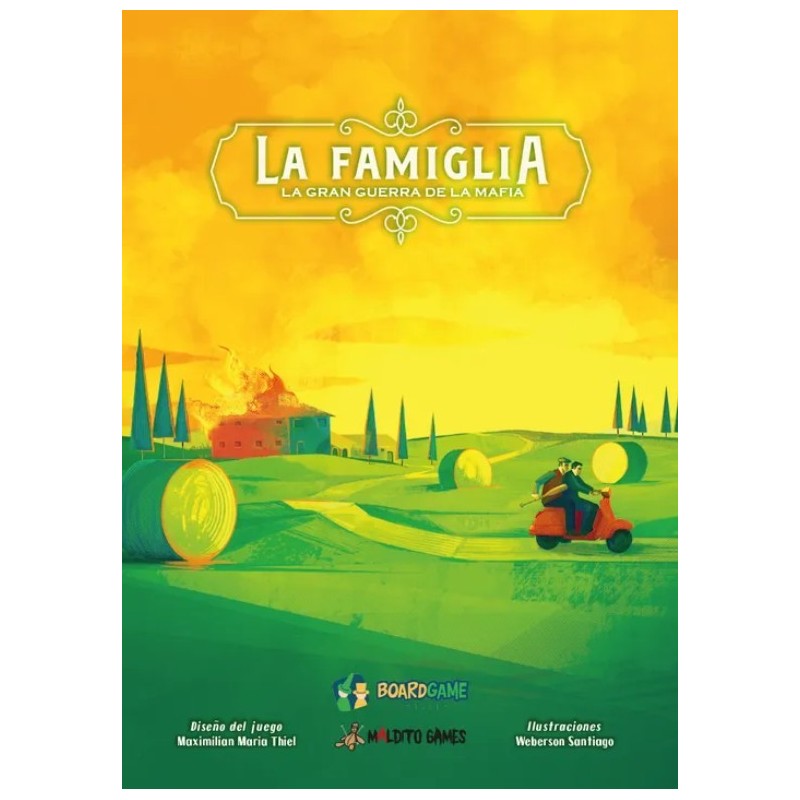 La Famiglia: La Grande Guerra di Mafia - gioco da tavolo