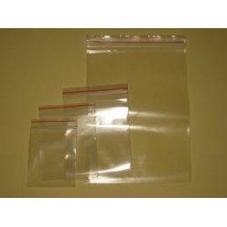 80x120 mm sacchetti trasparenti (ziplock) - EXTRA 60 micron 100 sacchetti