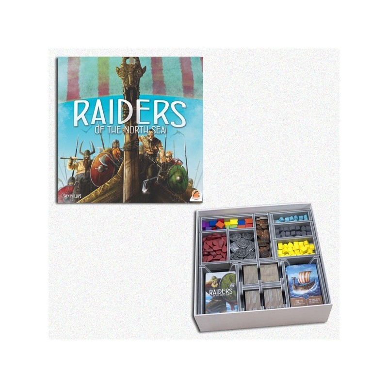 BUNDLE Raiders of the North Sea ENG + Organizer Folded Space in EvaCore - accessorio per giochi