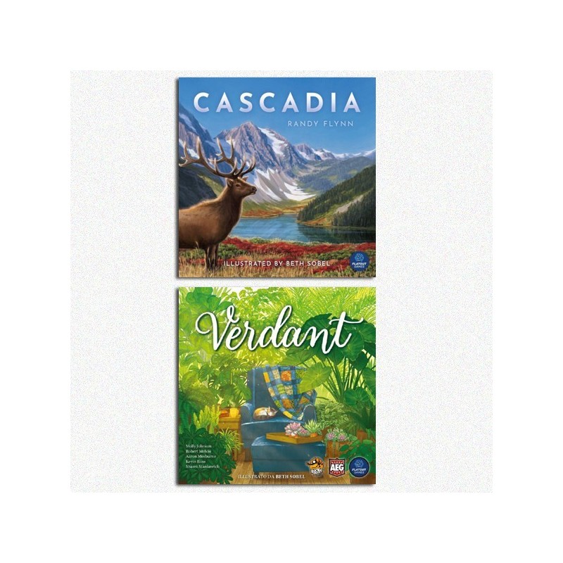 BUNDLE Cascadia ITA + Verdant ITA - gioco da tavolo