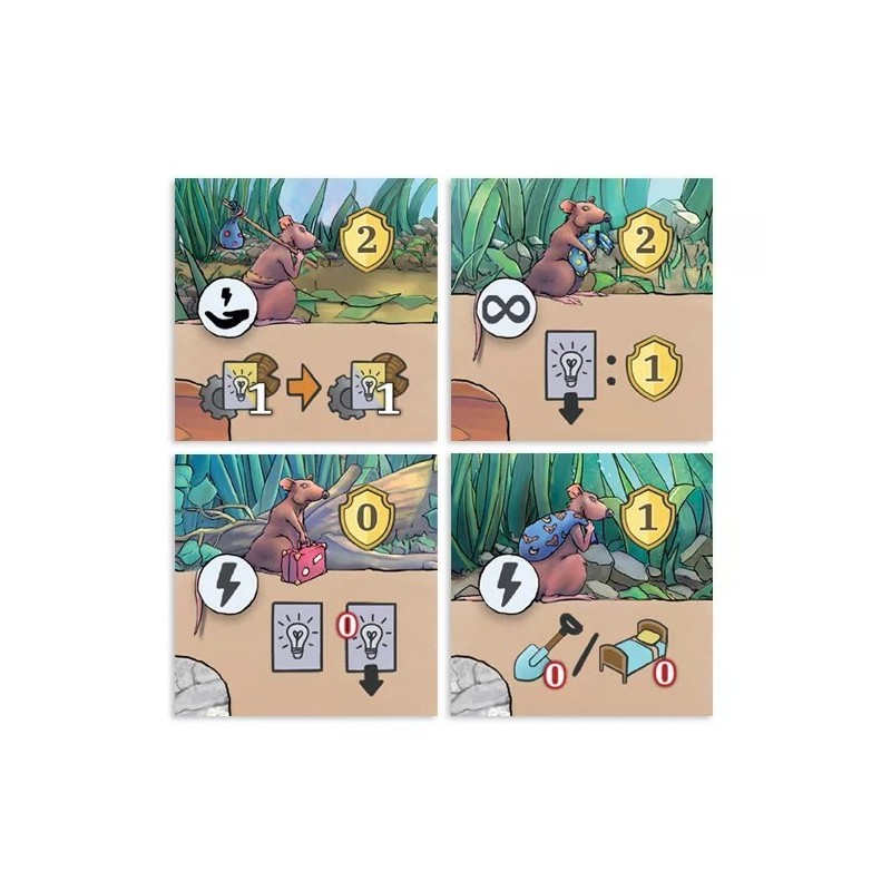 Nuovi Ospiti: Ratti di Wistar - gioco da tavolo