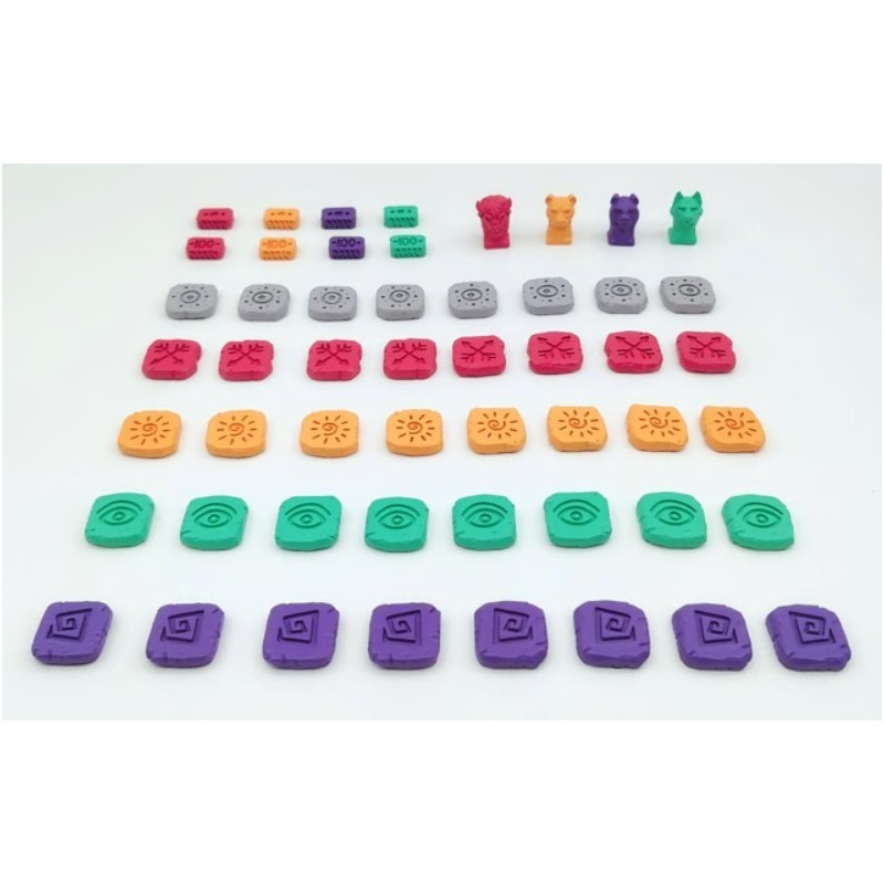 Deluxe Resin Components Upgrade Pack - Endless Winter: Paleoamericans - gioco da tavolo