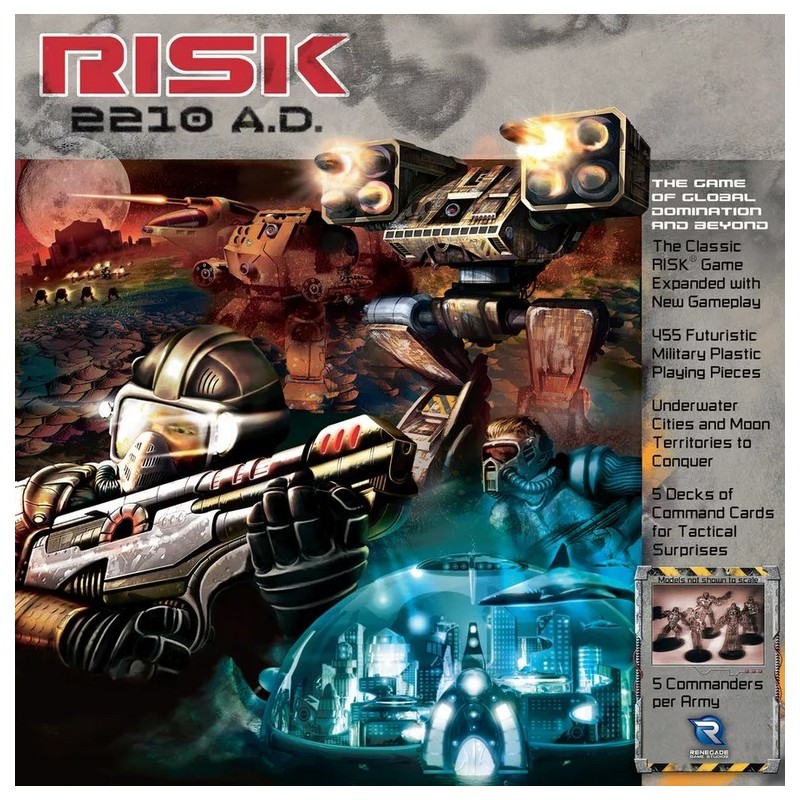 Risk 2210 A.D. (New Ed.) - HASBRO - gioco da tavolo