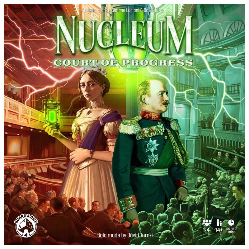 Court of Progress: Nucleum ENG - gioco da tavolo
