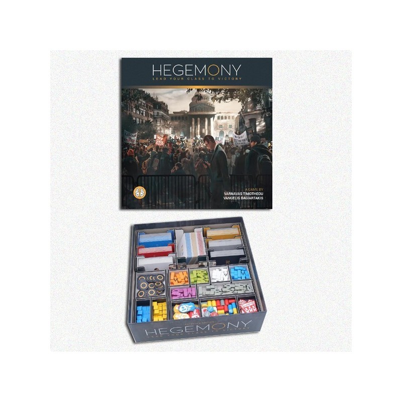 BUNDLE Hegemony: Versione Estesa + Organizer Folded Space in EvaCore - accessorio per giochi