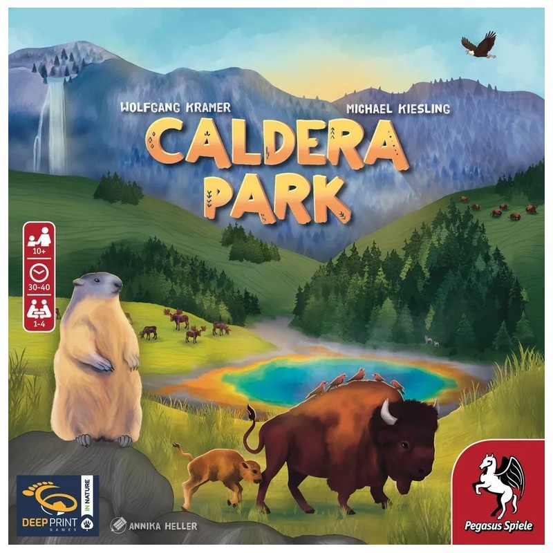 Caldera Park ENG - gioco da tavolo