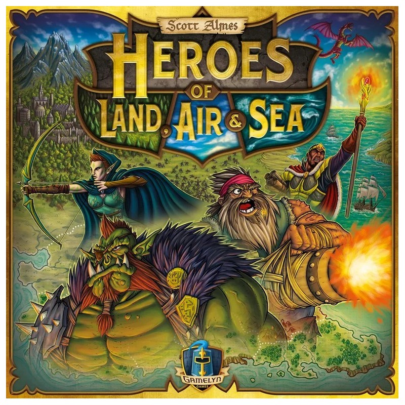 Heroes of Land, Air & Sea (New Ed.) - gioco da tavolo
