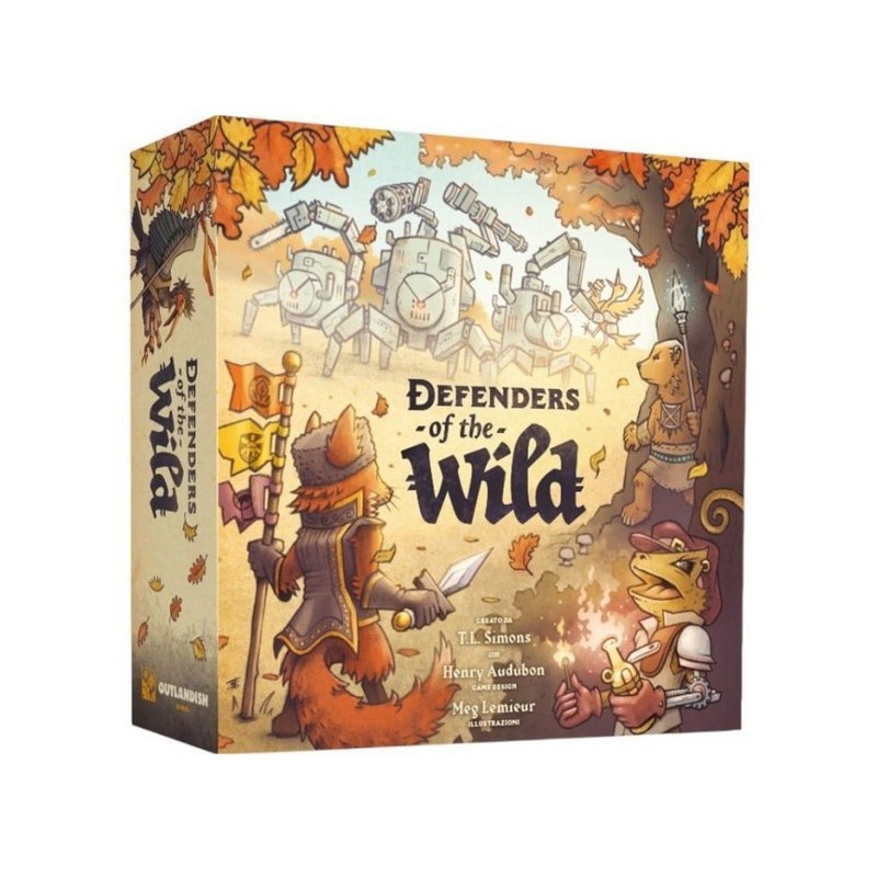 Defenders of the Wild - gioco da tavolo