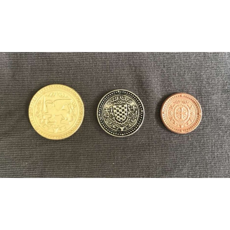 Metal Coins (Set monete in metallo): Venice - gioco da tavolo