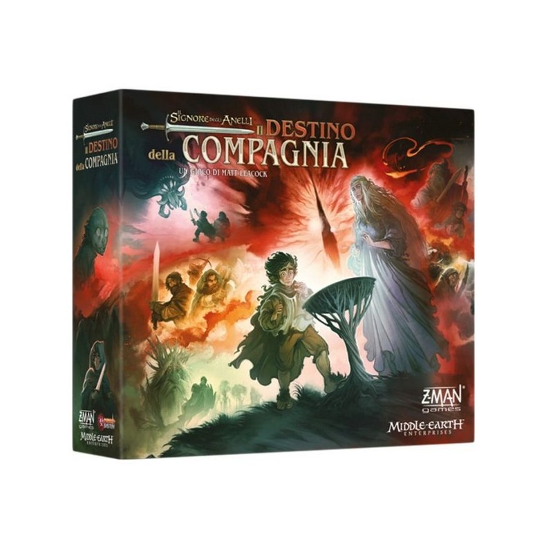 Il Signore degli Anelli: Il Destino della Compagnia - gioco da tavolo