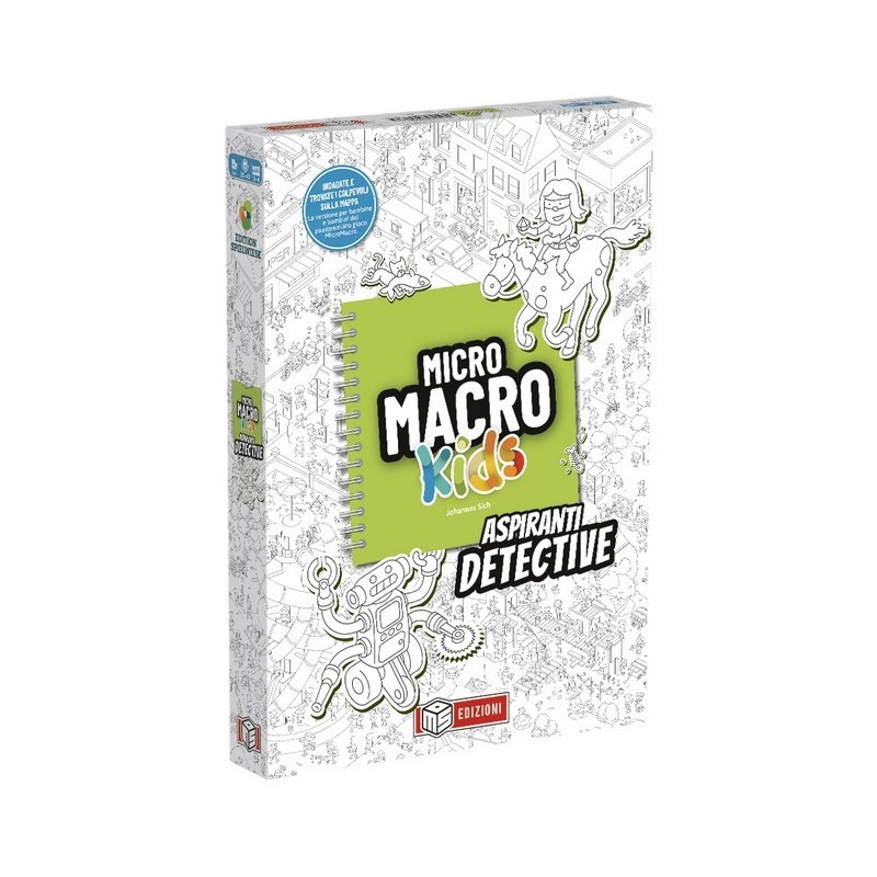 MicroMacro Kids: Aspiranti Detective - gioco da tavolo
