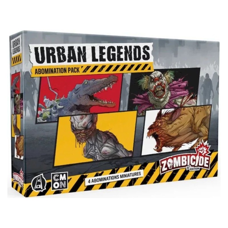 Urban Legends - Abomination Pack: Zombicide (2nd Ed.) ENG - gioco da tavolo