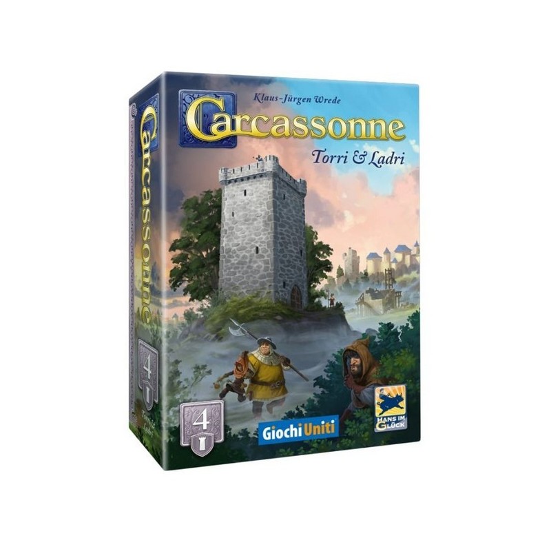 Torri e Ladri: Carcassonne - gioco da tavolo