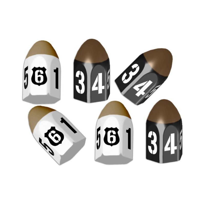 6 Pack Bullet Dice: Tiny Epic Crimes - gioco da tavolo