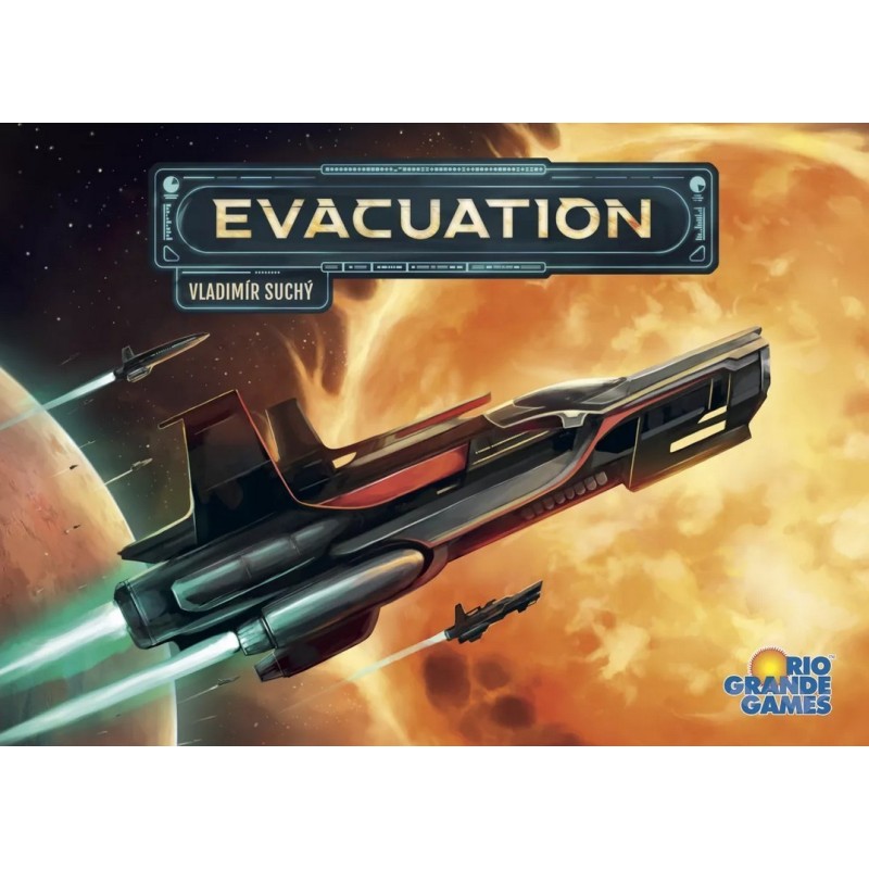 Evacuation (Rio Grande - difettosità su retro scatola) - gioco da tavolo