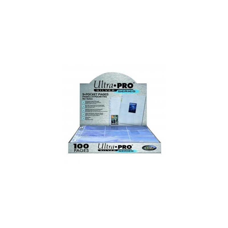 UltraPro - Foglio Silver 9 taschine (11 fori) - UPR81442 - accessorio per giochi