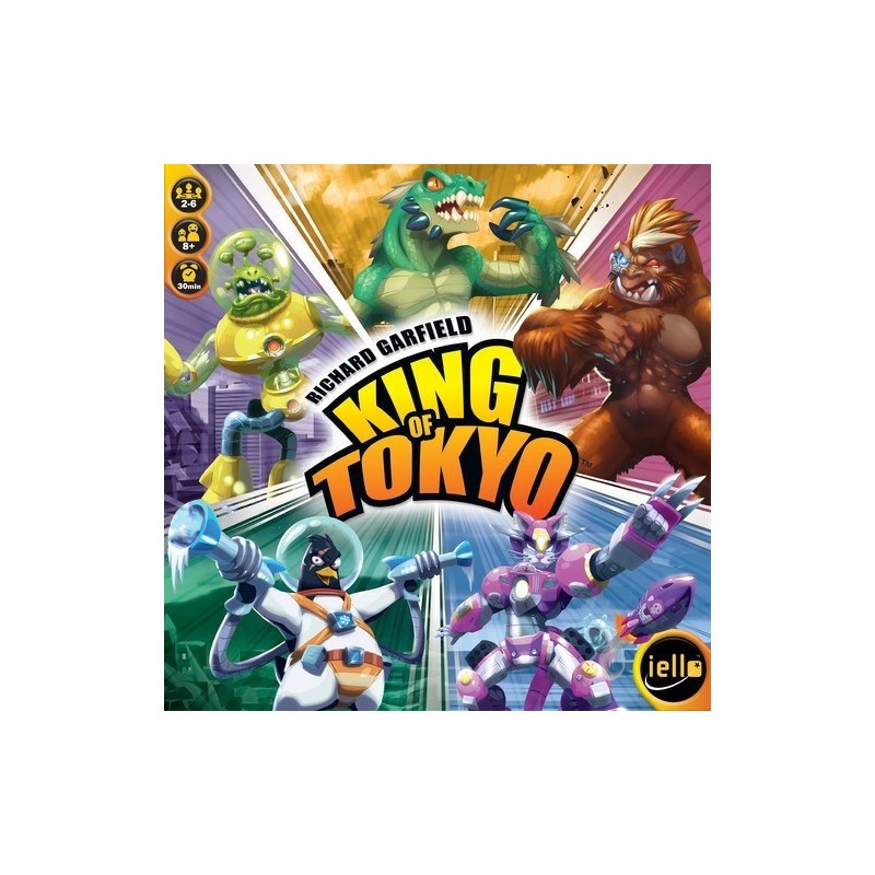 King of Tokyo (Nuova Ristampa) ITA - gioco da tavolo