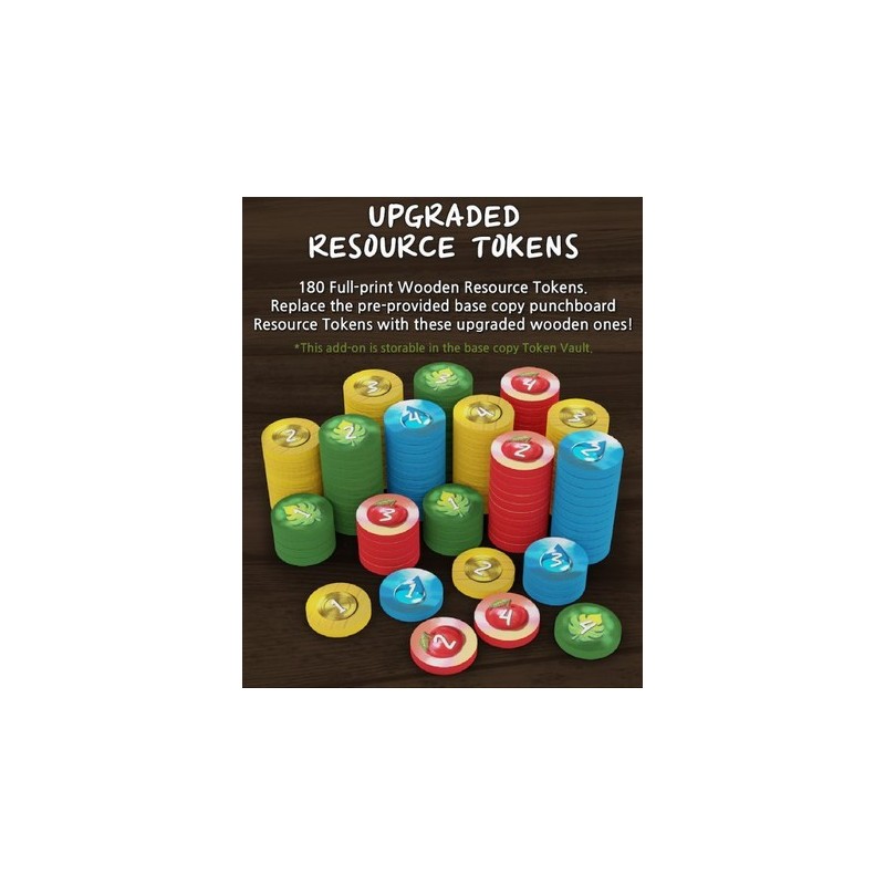 Upgraded Resource Tokens: Life of the Amazonia - gioco da tavolo