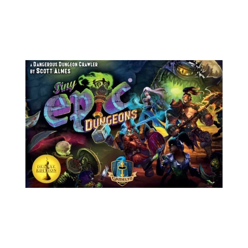 Tiny Epic Dungeons Deluxe Ed. - gioco da tavolo