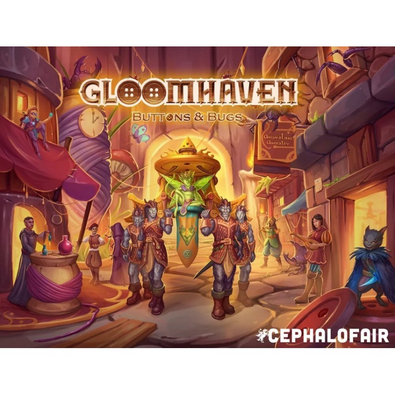 Gloomhaven: Buttons and Bugs (3rd printing) ENG - gioco da tavolo