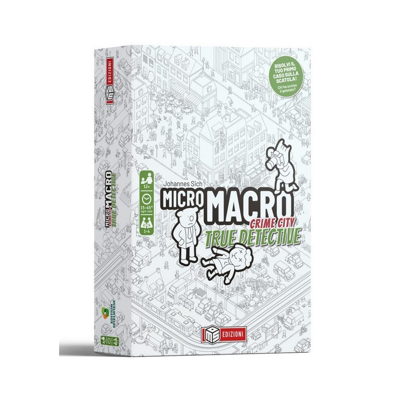 True Detective - MicroMacro: Crime City - gioco da tavolo