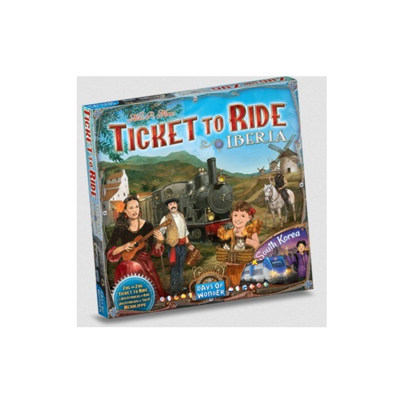 Iberia e South Korea: Ticket to Ride - gioco da tavolo