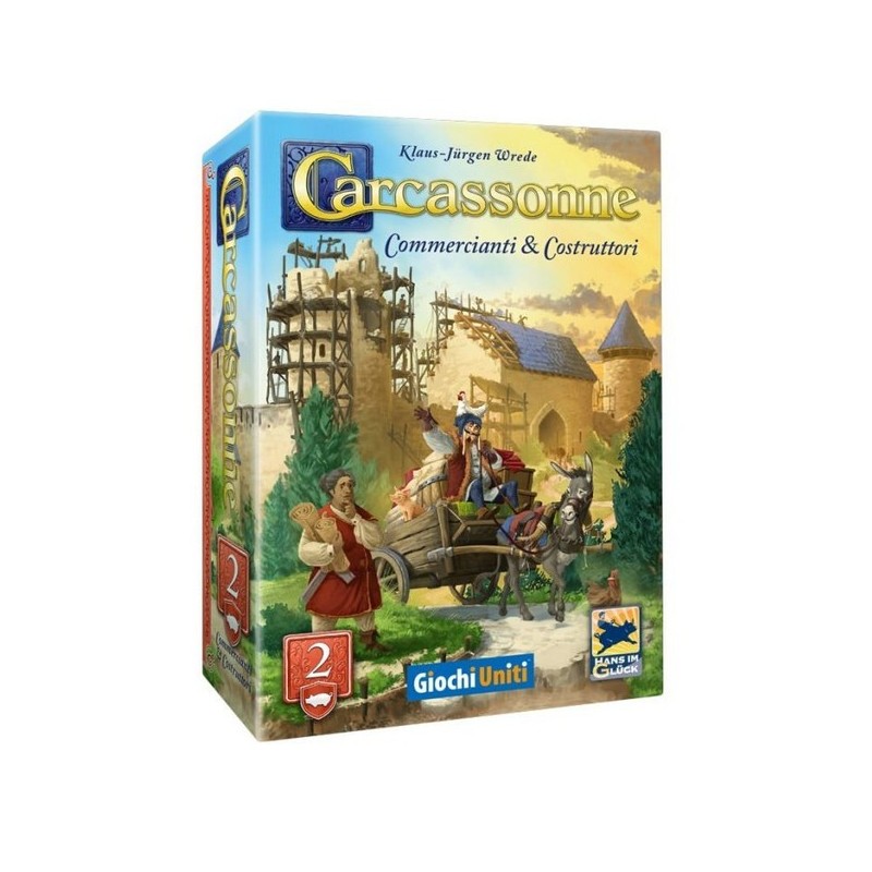 Commercianti e Costruttori: Carcassonne (New Ed.) - gioco da tavolo