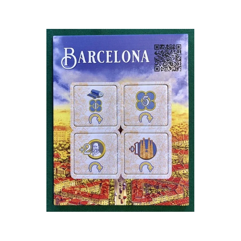 New Building Bonus Tiles: Barcelona - gioco da tavolo