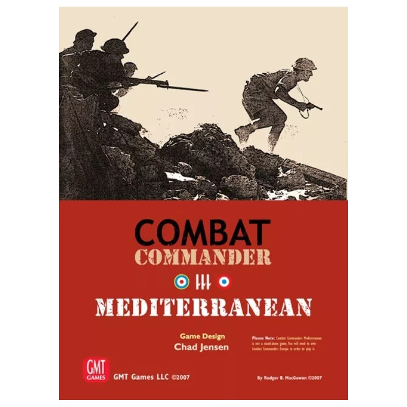 Mediterranean: Combat Commander GMT (New Ed.) - gioco da tavolo