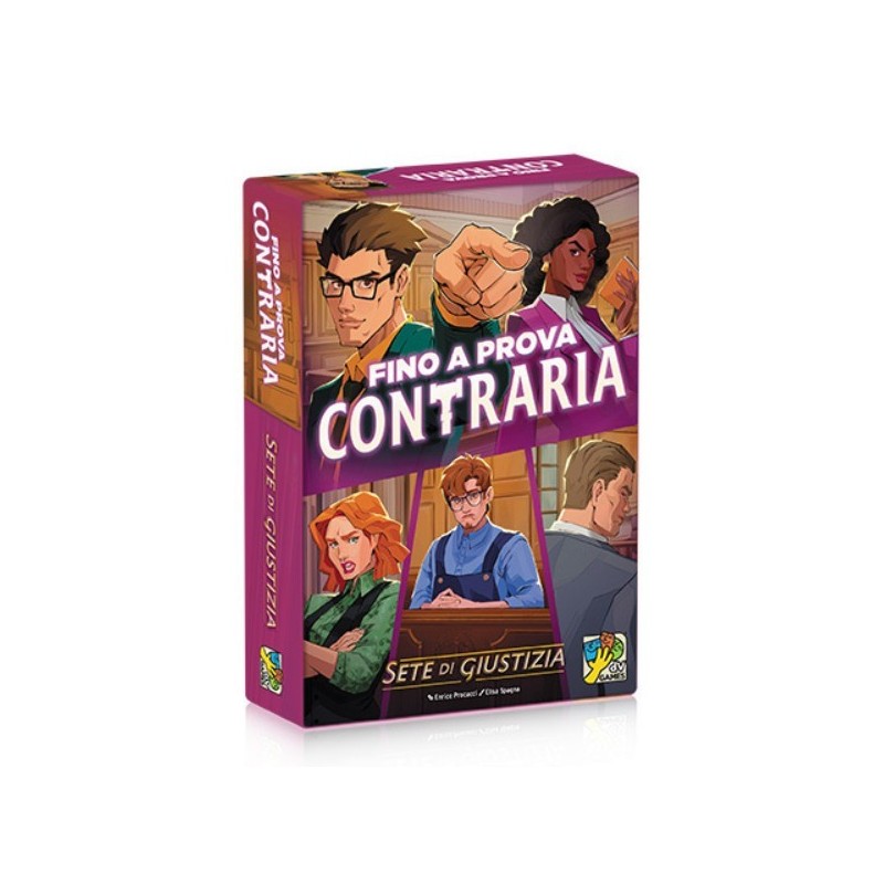 Fino a prova contraria: Sete di Giustizia - gioco da tavolo