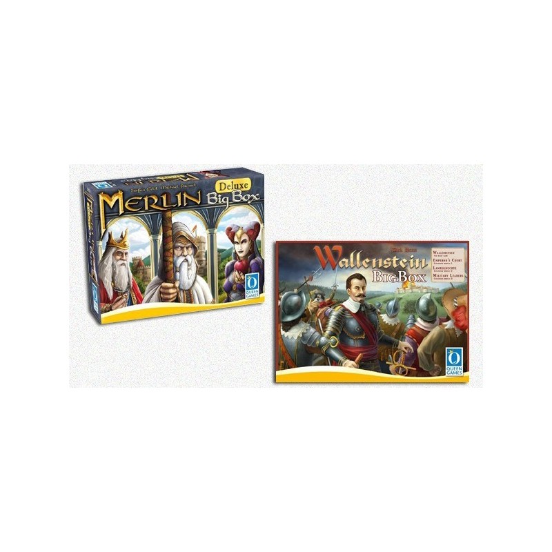 BUNDLE Merlin: Big Box Deluxe + Wallenstein Big Box - gioco da tavolo