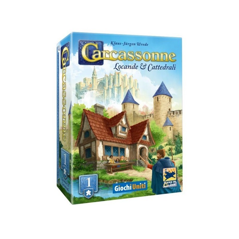 Locande e Cattedrali: Carcassonne (New Ed.) - gioco da tavolo