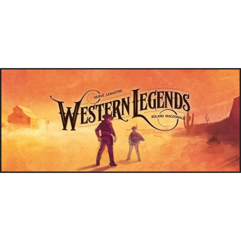BUNDLE Western Legends ENG + Playmat - gioco da tavolo