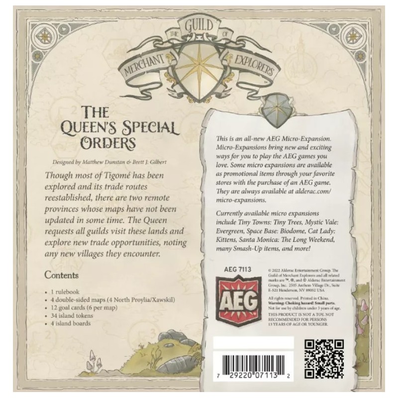 The Queen's Special Orders: The Guild of Merchant Explorers - gioco da tavolo