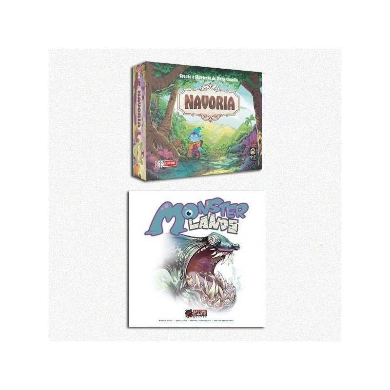 BUNDLE Navoria + Monster Lands - gioco da tavolo