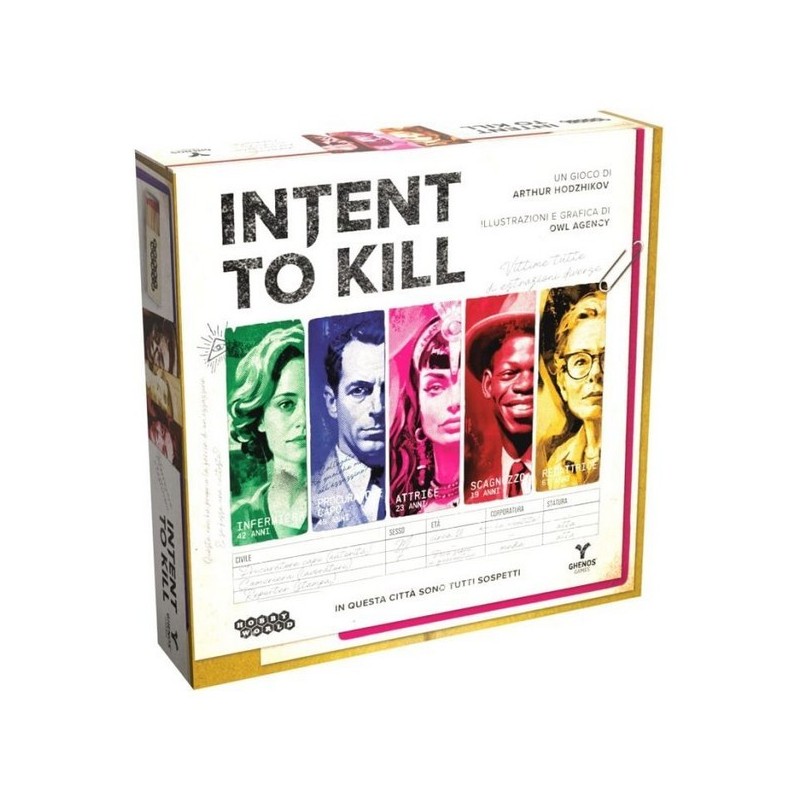 Intent to Kill - gioco da tavolo