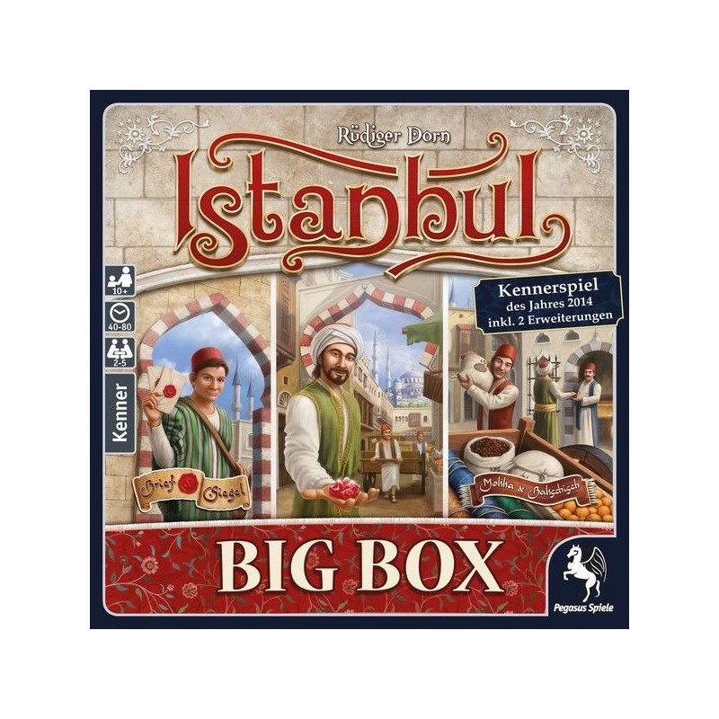 Istanbul Big Box ENG - gioco da tavolo