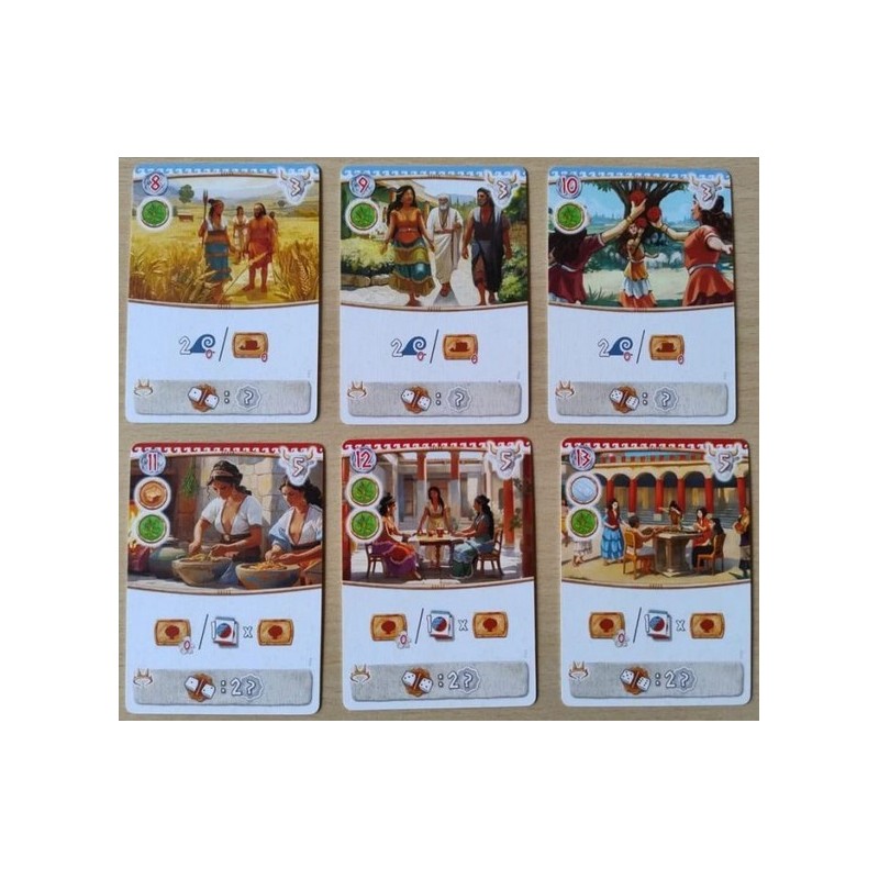 Nuove Carte Decreto Promo - Minos: L'Alba dell'Età del Bronzo - gioco da tavolo