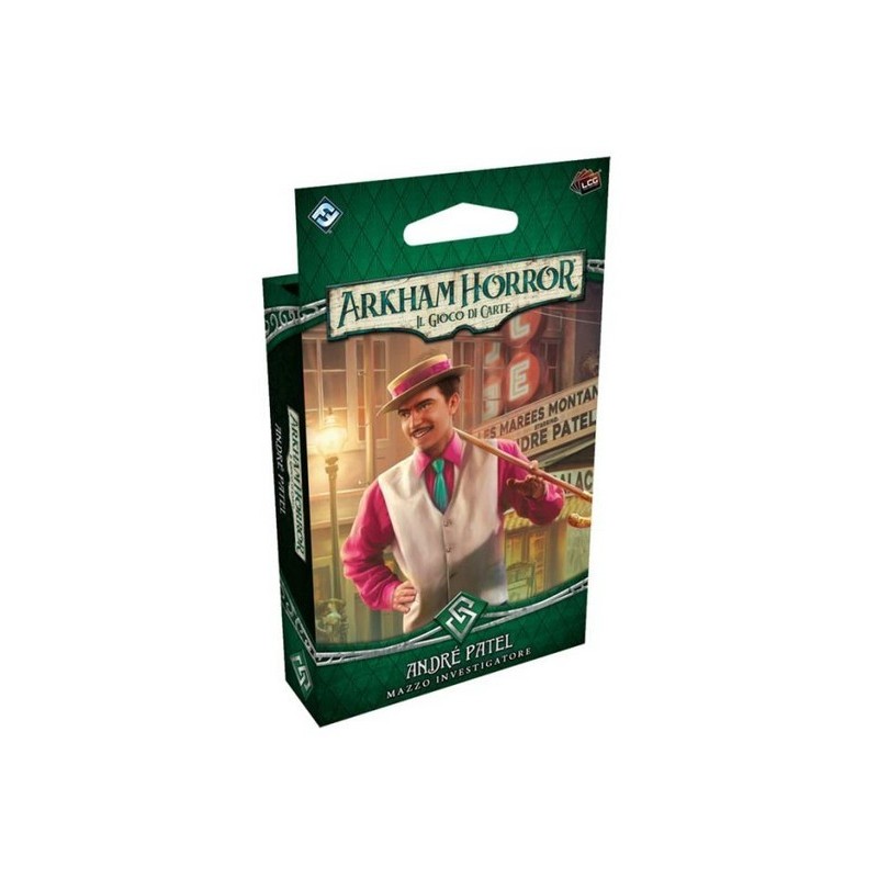 Andre Patel (Mazzo Investigatore) - Arkham Horror: Il Gioco di Carte - gioco da tavolo