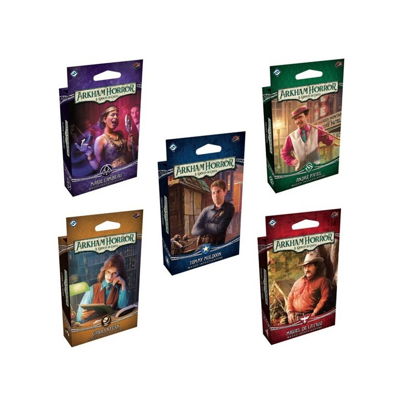 BUNDLE Mazzi Investigatore - Arkham Horror: Il Gioco di Carte - gioco da tavolo