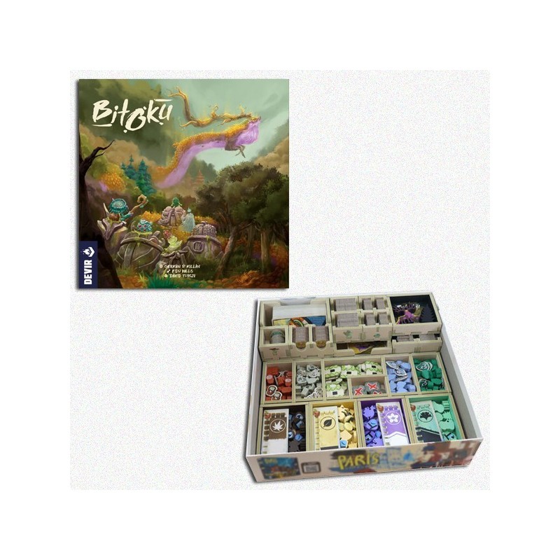 BUNDLE Bitoku ENG + Organizer Folded Space in EvaCore - accessorio per giochi