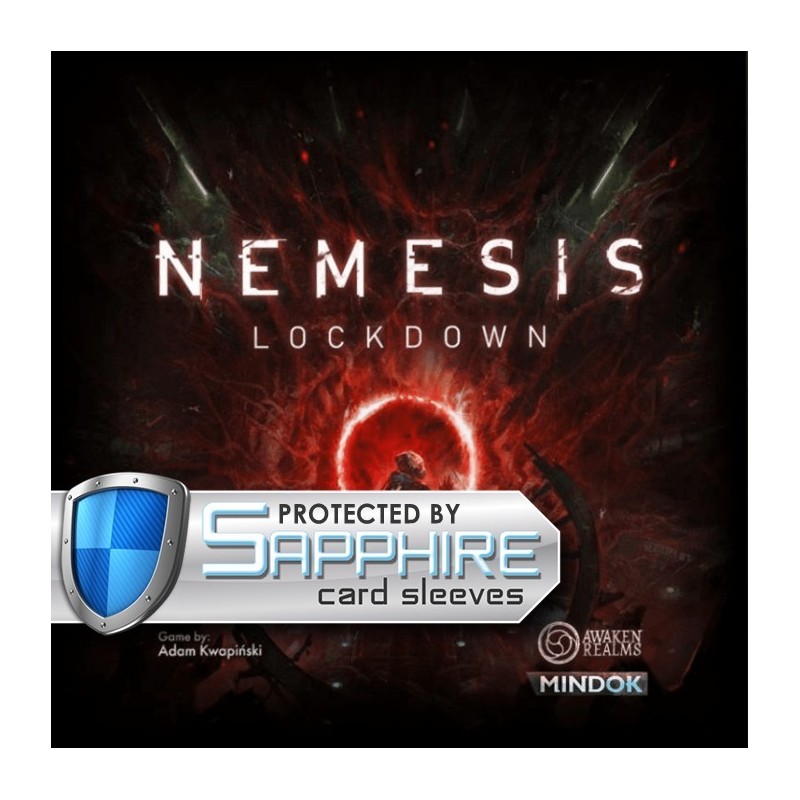 SAFEBUNDLE Nemesis: Lockdown + bustine protettive - gioco da tavolo