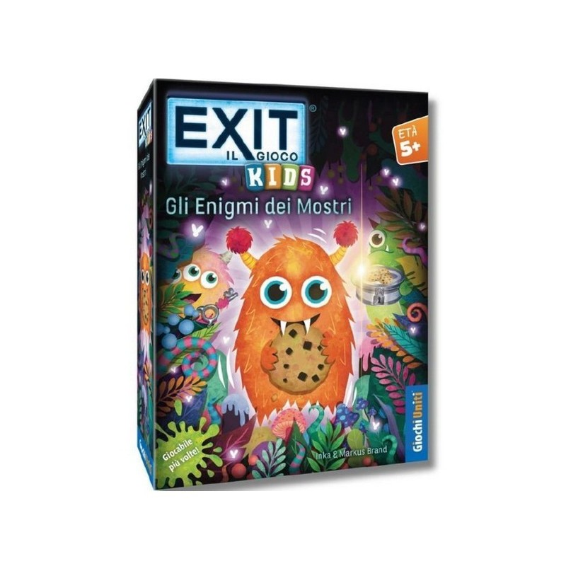 Exit Kids: Gli Enigmi dei Mostri - gioco da tavolo