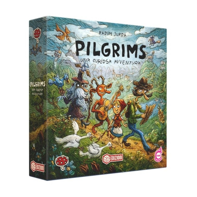 Pilgrims: Una Curiosa Avventura - gioco da tavolo