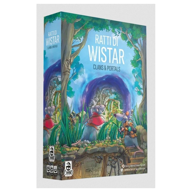 Clans & Portals: Ratti di Wistar - gioco da tavolo
