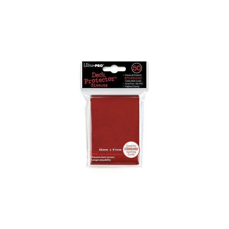 UltraPro - Bustine protettive retro ROSSO (50 bustine) UPR82672 - accessorio per giochi