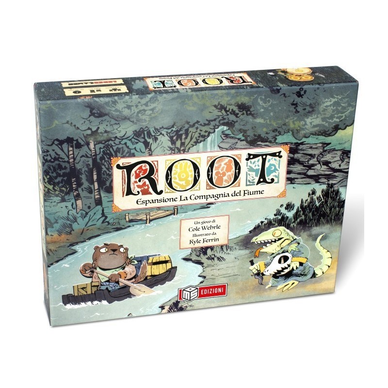 La Compagnia del Fiume: Root (New Ed.) - gioco da tavolo